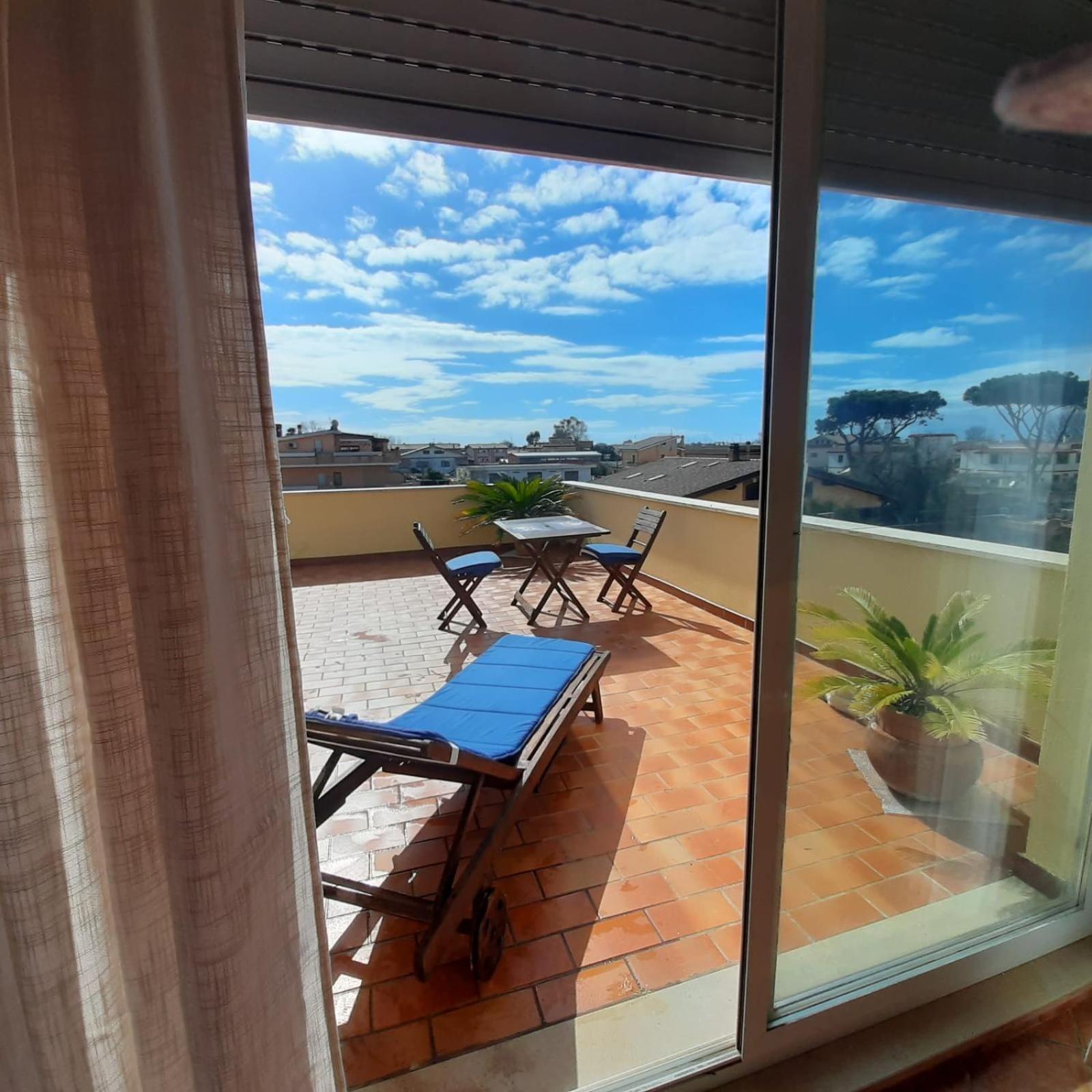 Apartamento La Terrazza Sul Faro Fiumicino Exterior foto